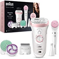 Los mejores  - Braun Silk-épil Beauty Set 9 9-995 9 en 1 - Depiladora eléctrica Mujer- Inalámbrica Wet&amp-Dry- Kit de Depilación…